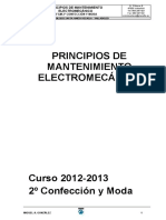 Principios Mantenimiento Electromecánico