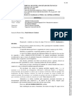 Tribunal de Justiça Do Estado de São Paulo: Processo Digital Nº: Classe - Assunto: Requerente: Requerido