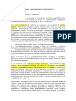 Direito Empresarial - Arrendamento Mercantil