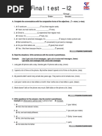 D - Final Written Test - I2 PDF