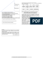 Prueba Formativa Lenguaje Abril