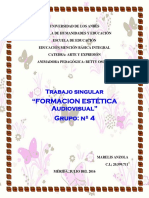 Trabajo Singular g4 Estetica