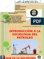 Introduccion A La Sociologia Del Petroleo