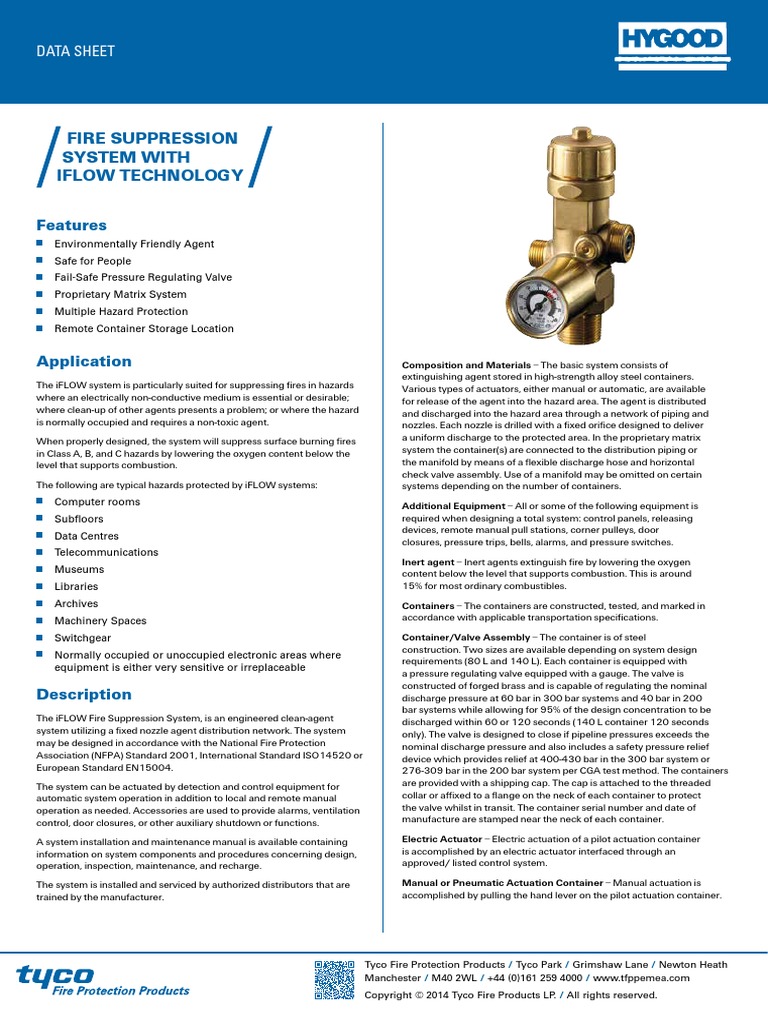 HYGOOD iFLOW Datasheet | PDF | Valve | Actuator