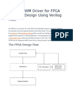 PWM Driver Verilog