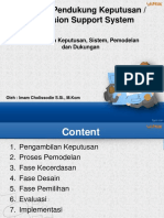 Pengambilan Keputusan Pemodelan Sistem