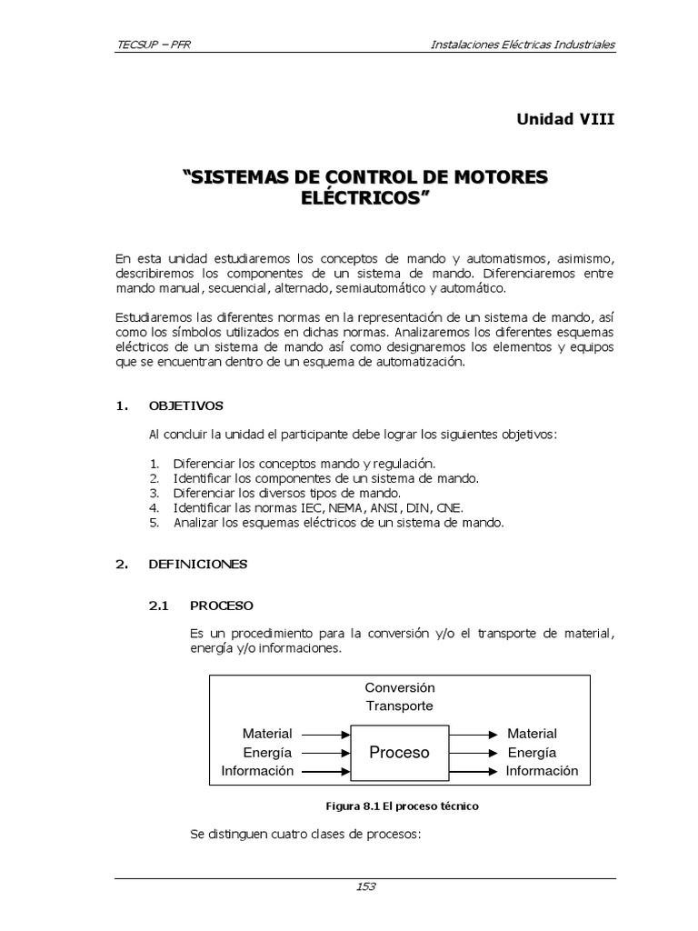8 Sistemas de Control de Motores Electricos | PDF