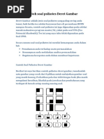 Contoh Soal Psikotes Deret Gambar PDF