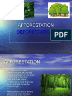 Combat Deforestation Through Afforestation