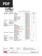 Parts List 012 RevF