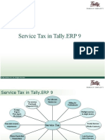 Service Tax in Tally - ERP 9: © Tally Solutions Pvt. Ltd. All Rights Reserved