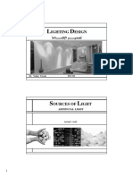 Lecture - Artificial Light-Types of Lamps