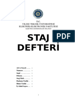 Elektrik Elektronik Mühendisliği Tedaş Stajı
