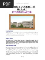 Citizen Charter Tis Hazari