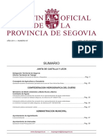 Convenio Colectivo Oficinas y Despachos de Segovia