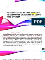 An Automated Access CONTROL in Computer Laboratory Using RFID