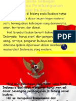 Pancasila Sebagai Paradigma Pembangunan Sosial Budaya