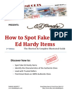 How To Spot Fake Ed Hardy Items - The Complete Illustrated Guide