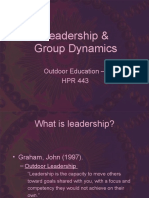 Leadership Group Dynamics