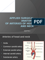 Arteries of Head and Neck