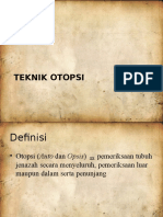 Teknik Otopsi