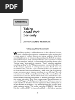 Taking South Park Seriously PDF | PDF | Entertainment (General)