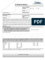 PreCommencement Medical History Form v2