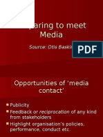 Preparing To Meet Media