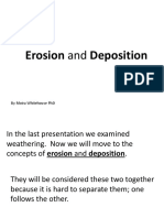 Erosion and Deposition: by Moira Whitehouse PHD