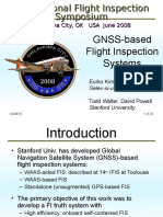 GNSS-based flight inspection systems for aircraft approach procedures