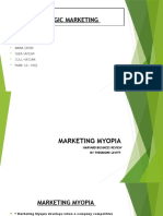 Marketing Myopia by Theodore Levitt