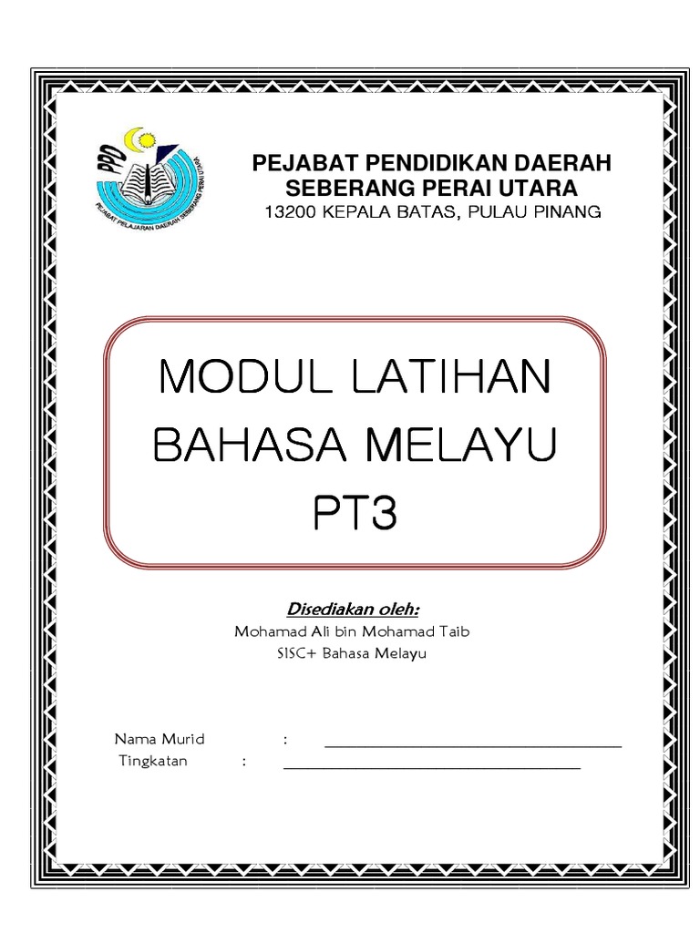 Modul Bm Pt3 Penang Pdf