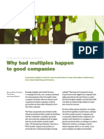 Why Bad Multiples Happen to Good Companies