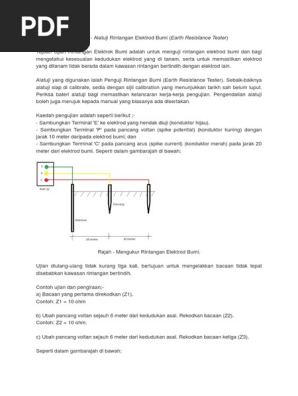 Ujian Rintangan Elektrod Bumi Pdf