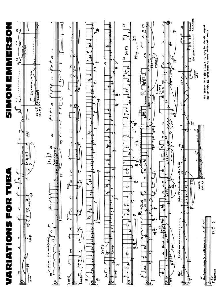 TUBA Variations
