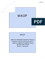 MAOP Uprating