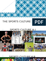 The Sports Culture: by Alexis Williams