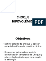 CHOQUE-HIPOVOLEMICO