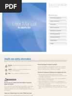 Download Samsung Camera PL100TL205 User Manual by Samsung Camera SN32688691 doc pdf