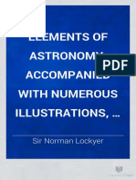 Elements of Astronomy - Accompanied With Numerous Illustrations