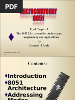 Read Chapter 3, The 8051 Microcontroller Architecture, Programming and Applications by Kenneth .J.Ayala