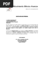 Download Invitacin de Prensa - Movimiento Mxico Avanza by Movimiento Mxico Avanza  SN32689554 doc pdf