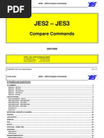 JES2-JES3 Compare Commands