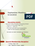 Sept Meeting