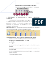 Preparación de Disoluciones Líquidas Binarias (Diluciones Sucesivas) Aula