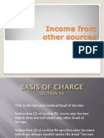 Concepts of Indian Income Tax 3: Income From Other Sources