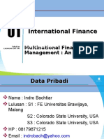 Modul 1 Multinational Financial Management