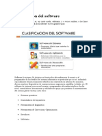 Clasificación Del Software