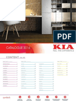KIA HD & Regular 2016 Catalogue