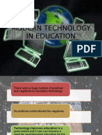 Modern Technology in Education